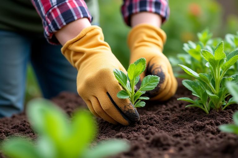 Jardinería orgánica y mantenimiento sostenible