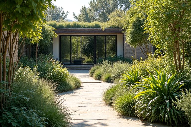 Diseño de jardín sostenible en Madrid